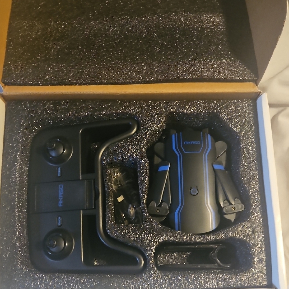 Black and Blue Remote Control Car